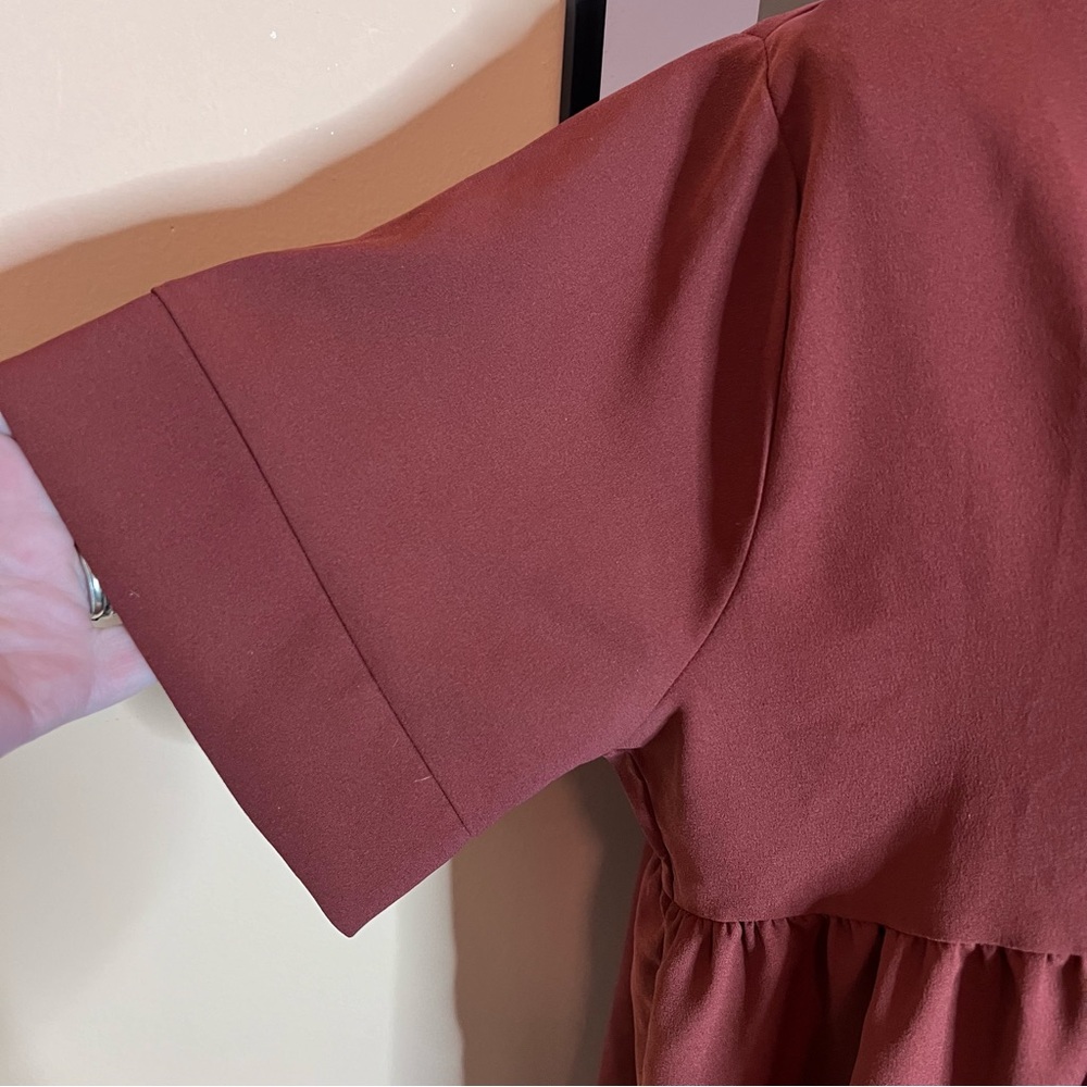 💚Zenana rust colored tunic - Picture 3 of 5